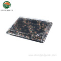 Eco-friendly Plastic Disposable Food Tray Takeaway Sushi Box